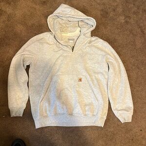 Carhartt half zip hoodie
